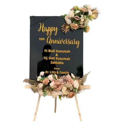 Papan Bunga Akrilik Cluster Grand Galaxy Bekasi